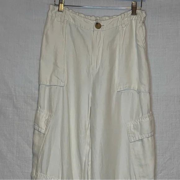 Vince White Wide Leg Pants - Picture 9 of 9